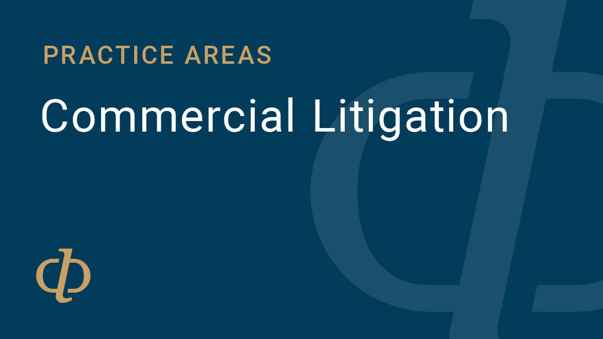 Commercial Litigation – Cole Law Partners