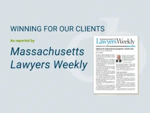 Mass Lawyers Weekly - Option to Repurchase Property Ruled Void