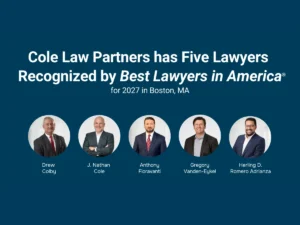 Cole Law Partners has 5 of the Best Lawyers in America